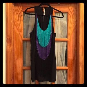 Twelfth Street By Cynthia Vincent Fringed Mini